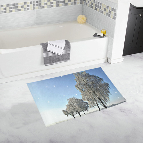 x-mas-romantic winter moment 3by JamColors Bath Rug 20''x 32''