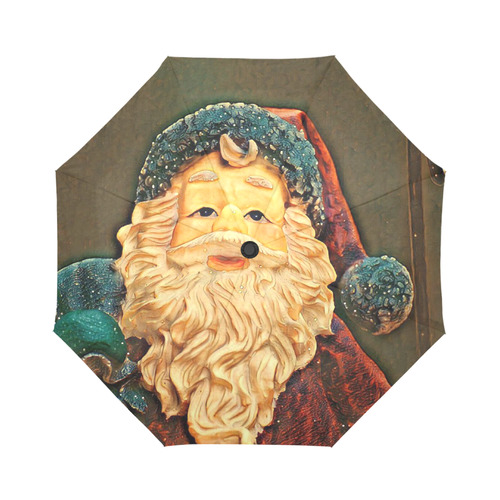 x-mas- Santa Claus C by JamColors Auto-Foldable Umbrella (Model U04)