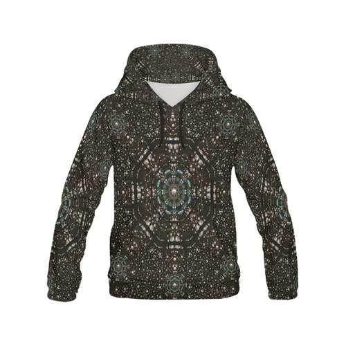 Pearl stars on a wonderful sky All Over Print Hoodie for Women (USA Size) (Model H13)