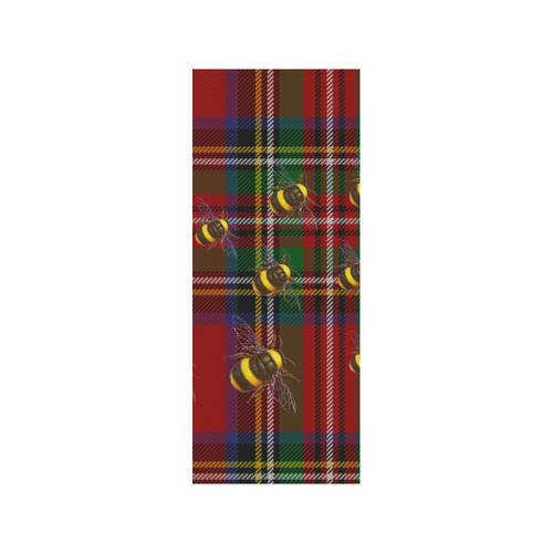 Tartan and Bees Quarter Socks