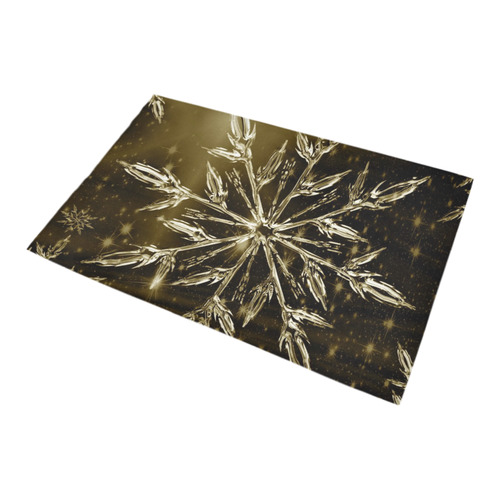 x-mas -sparkling star A by JamColors Bath Rug 20''x 32''