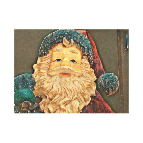 x-mas- Santa Claus C by JamColors Placemat 14’’ x 19’’ (Set of 6)