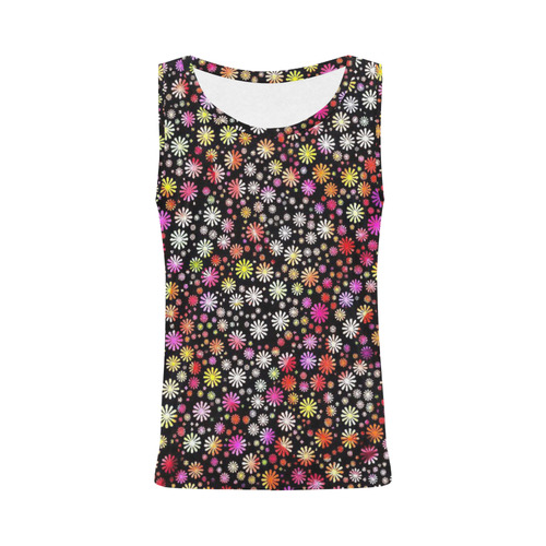 lovely shapes 4A by JamColors All Over Print Tank Top for Women (Model T43)