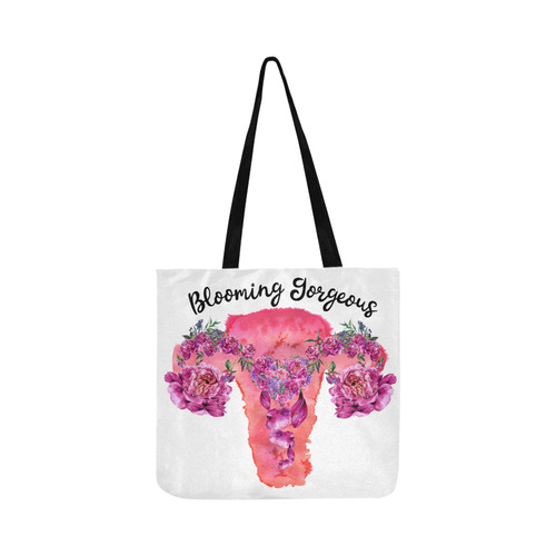 blooming gorgeous tote Reusable Shopping Bag Model 1660 (Two sides)