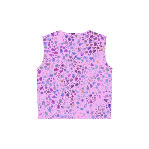 lovely shapes 4C by JamColors All Over Print Sleeveless Hoodie for Women (Model H15)