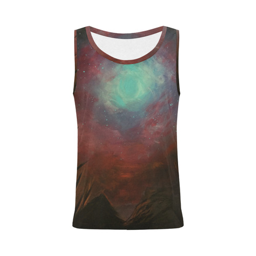 Spacious Sky All Over Print Tank Top for Women (Model T43)
