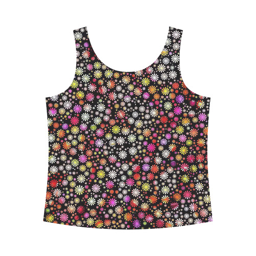 lovely shapes 4A by JamColors All Over Print Tank Top for Women (Model T43)