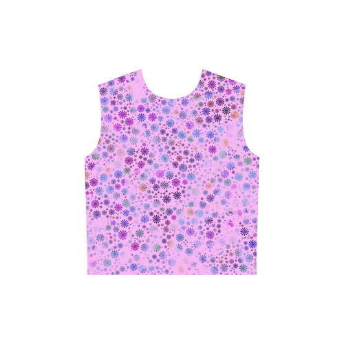 lovely shapes 4C by JamColors All Over Print Sleeveless Hoodie for Women (Model H15)
