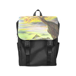 Overlooking Tree Casual Shoulders Backpack (Model 1623)