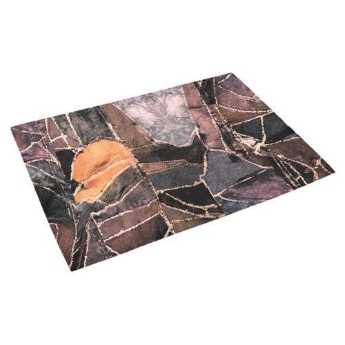 patchwork pattern Azalea Doormat 30" x 18" (Sponge Material)