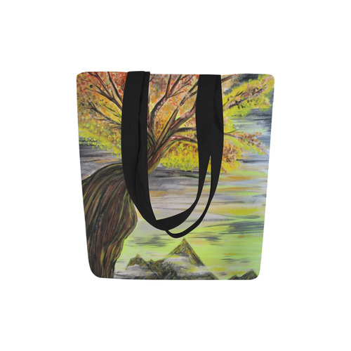 Overlooking Tree Canvas Tote Bag (Model 1657)