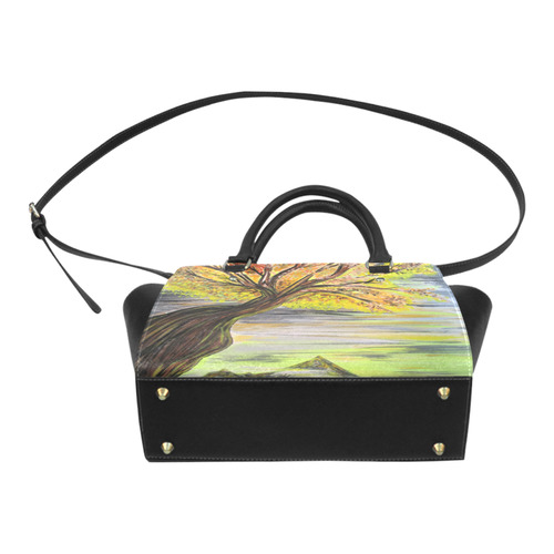 Overlooking Tree Classic Shoulder Handbag (Model 1653)