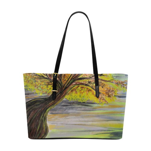 Overlooking Tree Euramerican Tote Bag/Large (Model 1656)