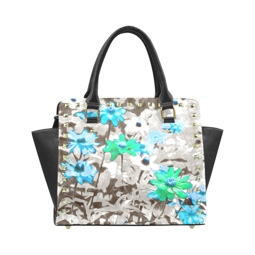 Flowers, black,white and splash B by JamColors