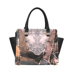 patchwork pattern Classic Shoulder Handbag (Model 1653)