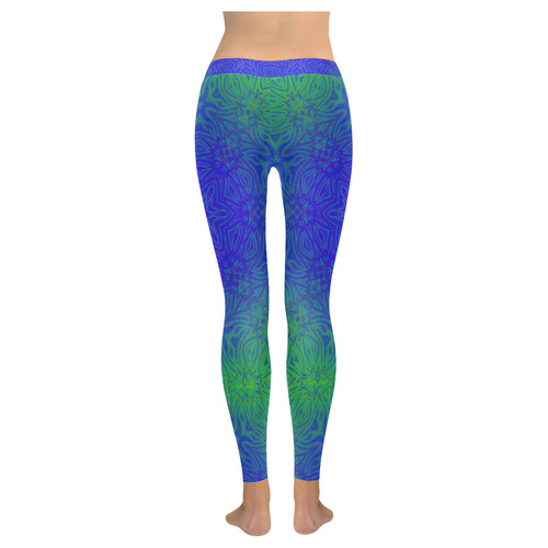 Inner Fire Women's Low Rise Leggings (Invisible Stitch) (Model L05)