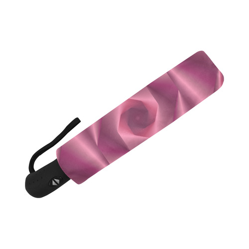 Geometric Rose Bright Pink Auto-Foldable Umbrella (Model U04)