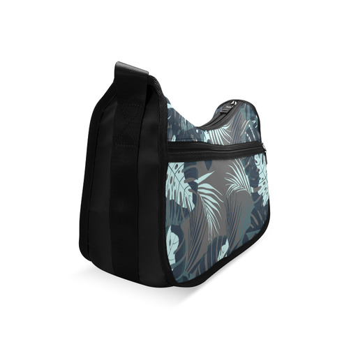 Tropical Monstera Leaves Jungle Pattern Crossbody Bags (Model 1616)