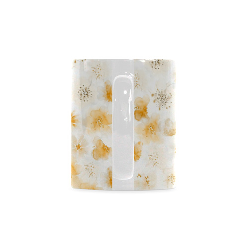 watercolor flowers 7 White Mug(11OZ)