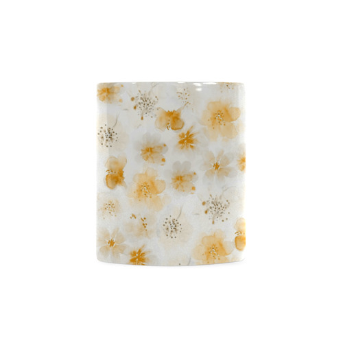 watercolor flowers 7 White Mug(11OZ)