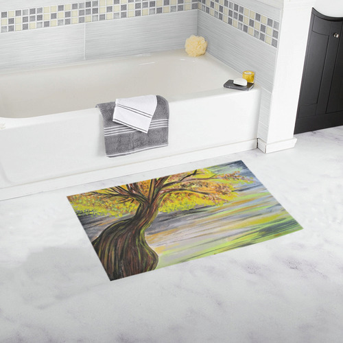 Overlooking Tree Bath Rug 16''x 28''