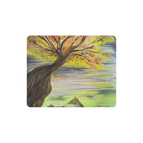 Overlooking Tree Rectangle Mousepad