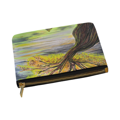 Overlooking Tree Carry-All Pouch 12.5''x8.5''