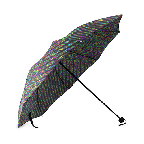 Rainbow Glitter Fantasy Foldable Umbrella (Model U01)