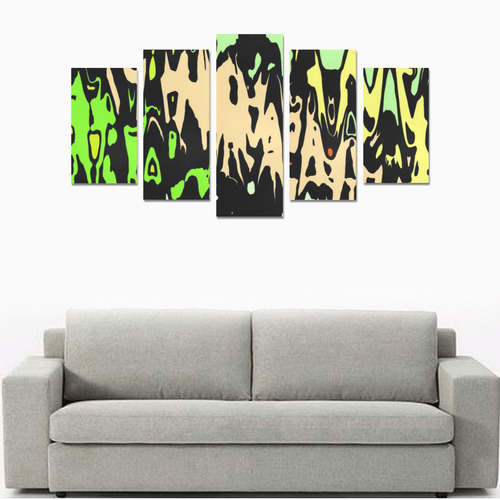 modern abstract 46C by JamColors Canvas Print Sets A (No Frame)