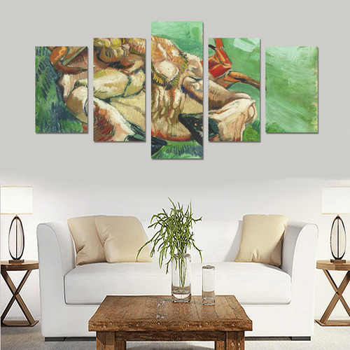 Van Gogh Crab On Its Back Fine Art Canvas Print Sets C (No Frame)