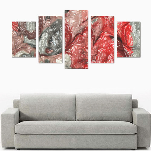 strange abstract 3 Canvas Print Sets D (No Frame)