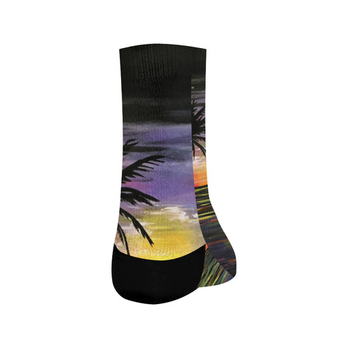 Sunset Sea Crew Socks