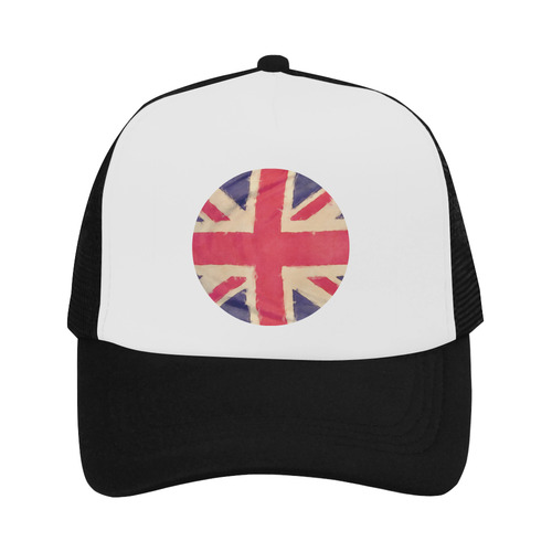 British UNION JACK flag grunge style Trucker Hat