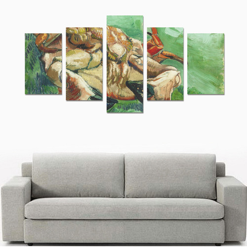 Van Gogh Crab On Its Back Fine Art Canvas Print Sets C (No Frame)