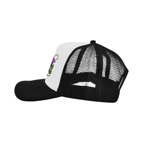 Día De Los Muertos Skull Flowers Trucker Hat