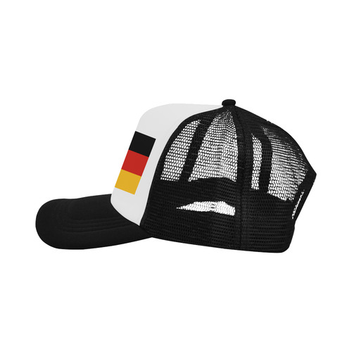 German Flag Colored Stripes Trucker Hat