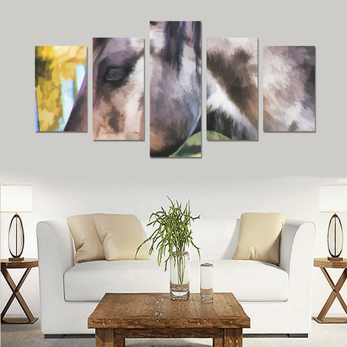 pony 4 Canvas Print Sets C (No Frame)