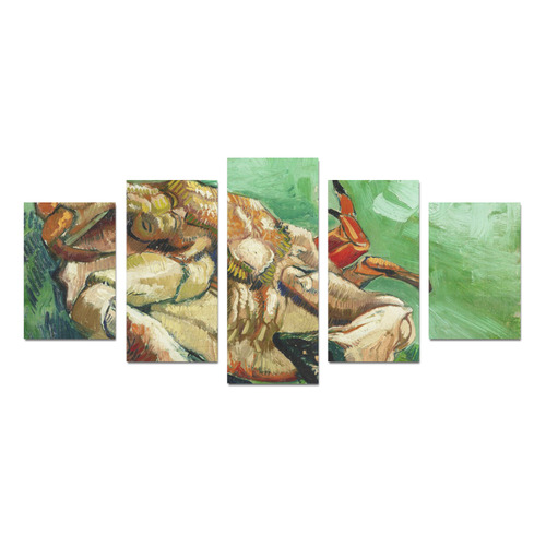 Van Gogh Crab On Its Back Fine Art Canvas Print Sets D (No Frame)