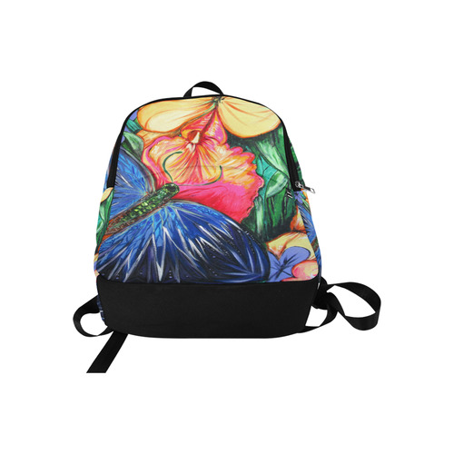 Butterfly Life Fabric Backpack for Adult (Model 1659)