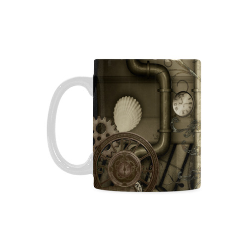 Awesome steampunk design White Mug(11OZ)