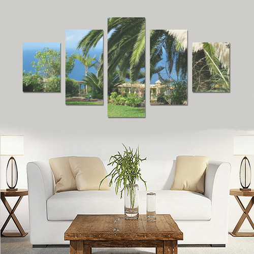 Travel-sunny Tenerife Canvas Print Sets B (No Frame)