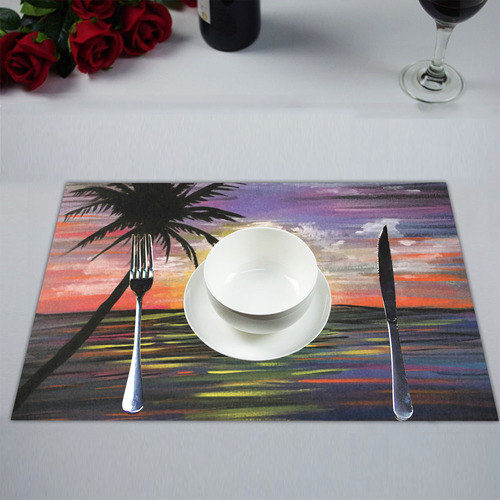 Sunset Sea Placemat 14’’ x 19’’ (Set of 6)