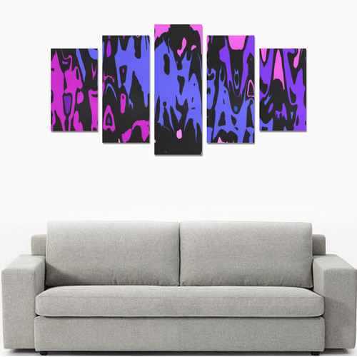 modern abstract 46B by JamColors Canvas Print Sets A (No Frame)