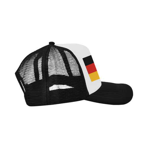 German Flag Colored Stripes Trucker Hat