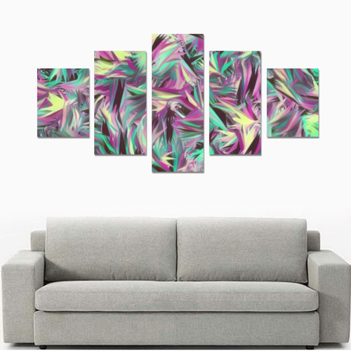 modern abstract 21 B by JamColors Canvas Print Sets B (No Frame)