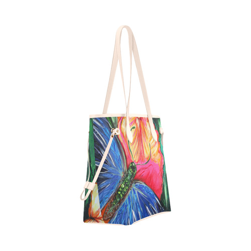 Butterfly Life Clover Canvas Tote Bag (Model 1661)
