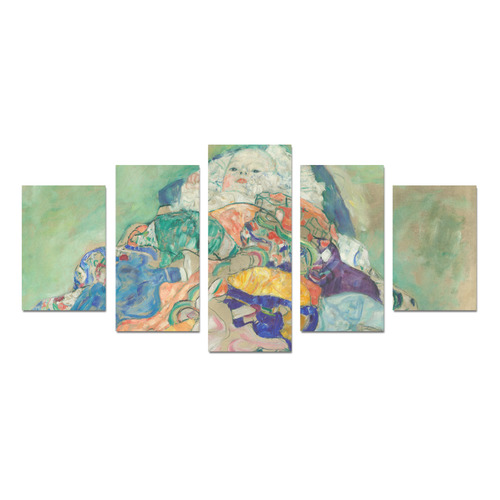 Baby by Gustav Klimt Canvas Print Sets D (No Frame)