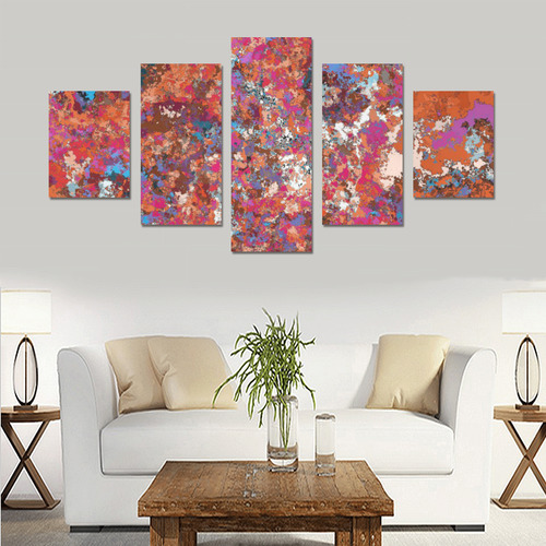 colorwash2 Canvas Print Sets B (No Frame)