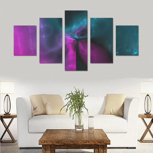 bluepink Canvas Print Sets B (No Frame)