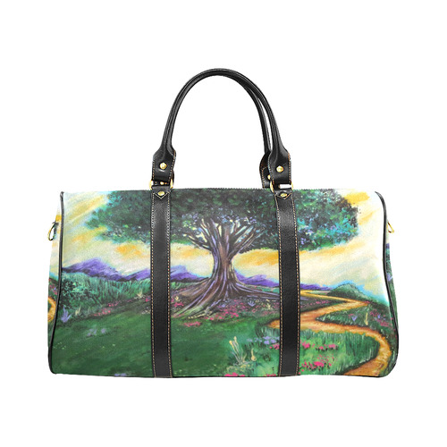 Tree Of Imagination New Waterproof Travel Bag/Large (Model 1639)